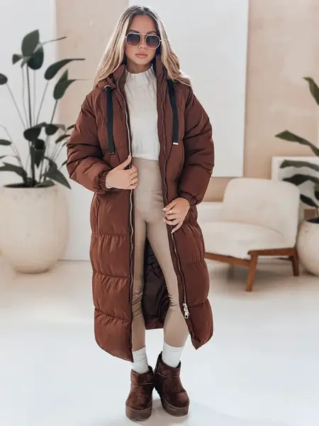 Dámská zimní bunda COZYSEASON hnědá