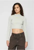 Rocawear šedý crop top s dlouhým rukávem