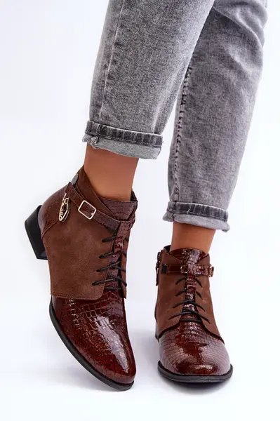 Dámské kožené kozačky Maciejka