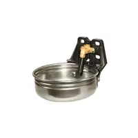 Nerezová napájačka s rúrkovým ventilom E21