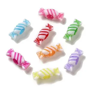 Opaque Acrylic European Large Hole Beads