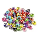 UV Plated Resin European Beads