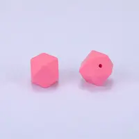 Hexagonal Silicone Focal Beads