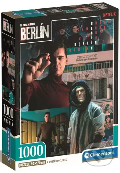 Puzzle La Casa de Papel: Berlin - Šéf