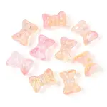 Baking Painted Transparent Glass Beads