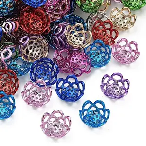 UV Plated ABS Bead Caps