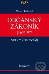 Občanský zákoník - velký komentář 4 (§ 655-975 Rodinné právo) - kniha z kategorie Občanské právo