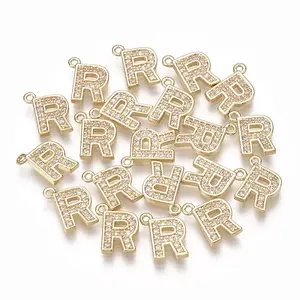 Brass Cubic Zirconia Charms