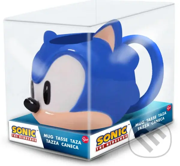 3D hrnček Sonic (475 ml),3D hrnček Sonic (475 ml)