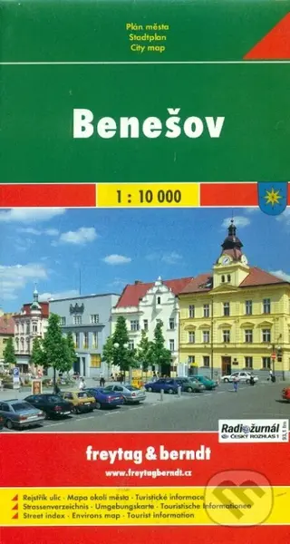 PL Benešov, Vlašim 1:10 000 / plán města