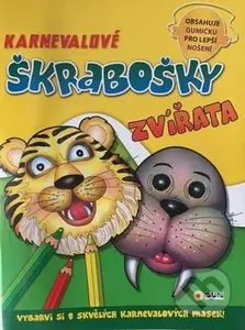 Karnevalové škrabošky - Zvířata