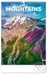 NOTIQUE Nástenný kalendár Mountains 2026