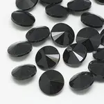 Pointed Back Glass Rhinestone Cabochons