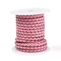 Hollow Braided Cowhide Leather Cord
