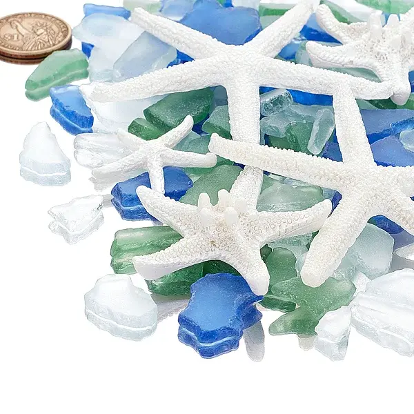 Starfish/Sea Star Opaque Resin Sea Animal Decoden Cabochons