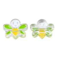 Transparent Acrylic Enamel Beads