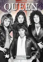 Nástěnný kalendář 2026: Queen (A3 29,7 x 42 cm)