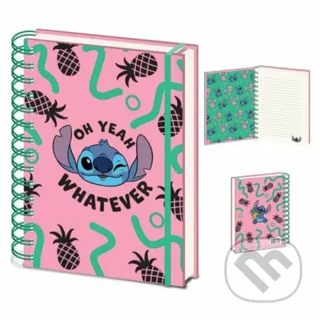 Blok A5 krúžkový Lilo a Stitch