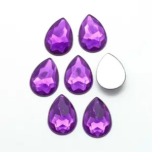 Acrylic Rhinestone Flat Back Cabochons