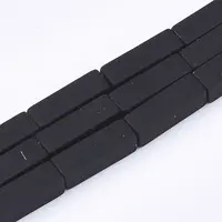 Spray Painted Non-magnetic Synthetic Hematite Beads Strands