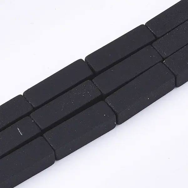 Spray Painted Non-magnetic Synthetic Hematite Beads Strands