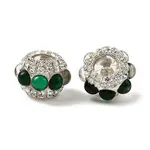 Sparkling Acrylic Rhinestone Round Beads