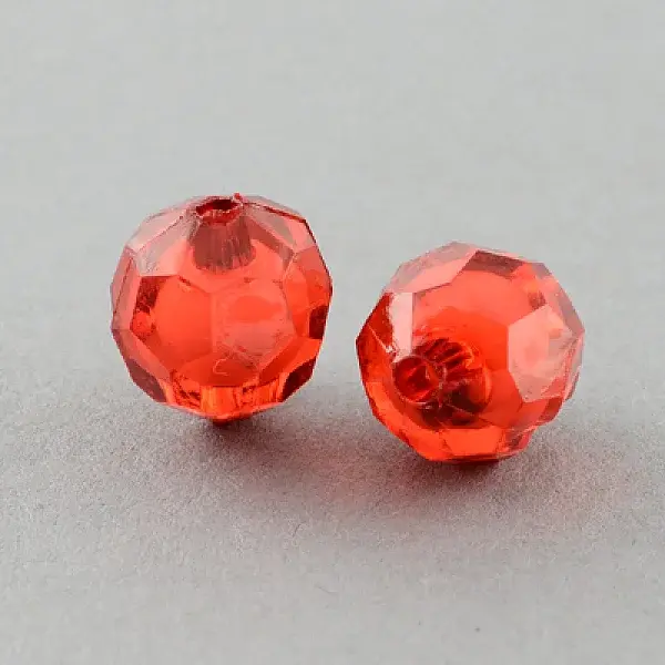 Transparent Acrylic Beads