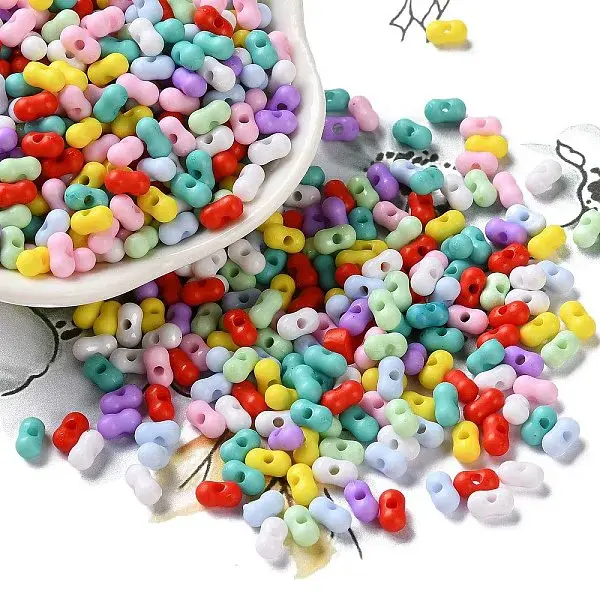 Opaque Acrylic Beads