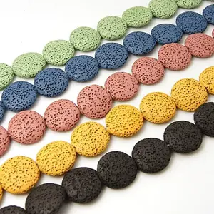 Natural Lava Rock Beads Strands