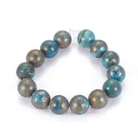Natural Pyrite Beads Strands