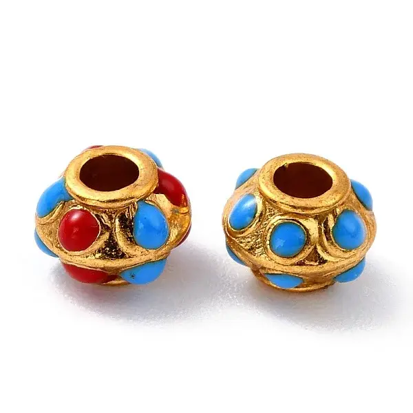 Alloy Enamel Beads