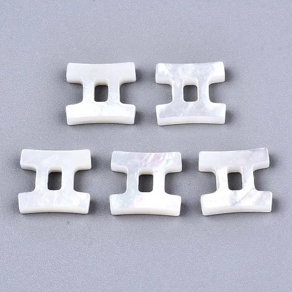 Natural White Shell Beads