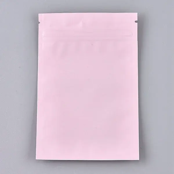 Solid Color Plastic Zip Lock Bags