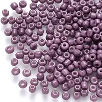 8/0 Baking Paint Glass Round Seed Beads