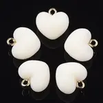 Flocky Acrylic Pendants