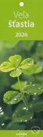 Veľa šťastia - Kalendár 2026 (záložkový)