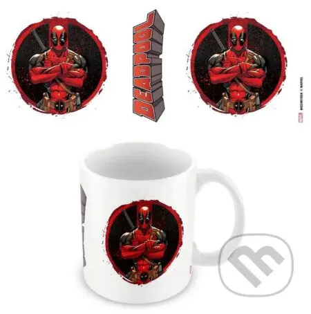 Keramický hrnček Marvel - Deadpool: Póza v logu