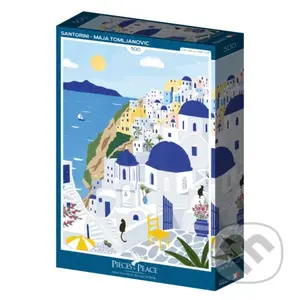 Santorini, Grécko - Maja Tomljanovic - puzzle z kategorie Přírodní scenérie