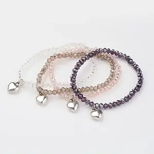 Glass Beads Stretch Bracelets