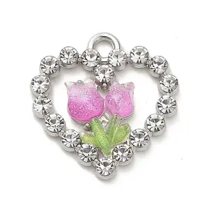 Platinum Alloy Glass Pendants