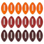 18Pcs 3 Colors Food Grade Eco-Friendly Silicone Focal Beads