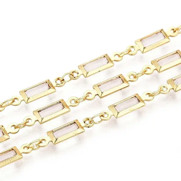 Brass Rectangle Link Chains