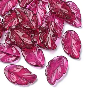 Handmade Transparent Czech Lampwork Pendants