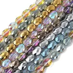 Electroplate Glass Beads Strands
