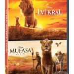 Lví král (2019) + Mufasa: Lví král (kolekce 2 filmů 2DVD) - film z kategorie Dětské a animované