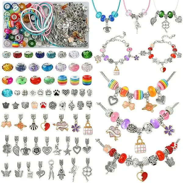 DIY Jewelry Making Bracelets and Necklace Kits