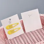 Paper Hair Clip Display Cards