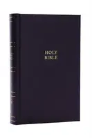 NKJV Personal Size Large Print Bible with 43,000 Cross References, Black Hardcover, Red Letter, Comfort Print - Thomas Nelson