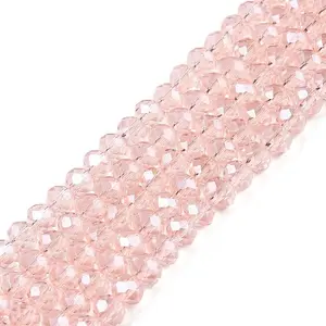 Electroplate Glass Beads Strands