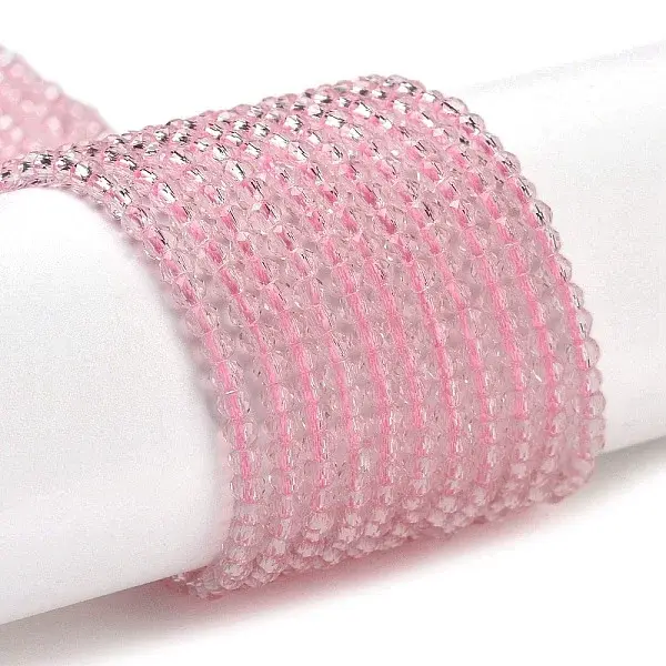 Transparent Glass Beads Strands